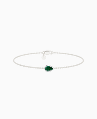Zambian Lab Emerald / Pear (EW) / 0.3ct / 16.5cm