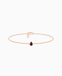 Pigeon Blood Lab Ruby / Pear (NS) / 0.15ct / 16.5cm