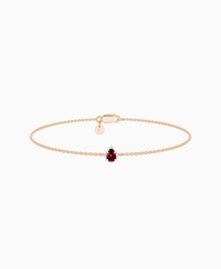 Pigeon Blood Lab Ruby / Pear (NS) / 0.15ct / 16.5cm
