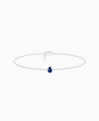 Royal Blue Lab Sapphire / Pear (NS) / 0.15ct / 16.5cm