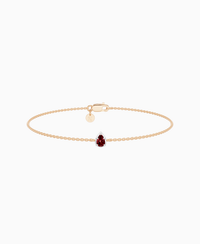 Pigeon Blood Lab Ruby / Pear (NS) / 0.15ct / 16.5cm