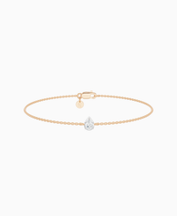White Lab Diamond / Pear (NS) / 0.15ct / 16.5cm