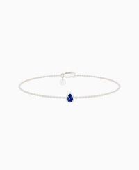 Royal Blue Lab Sapphire / Pear (NS) / 0.15ct / 16.5cm