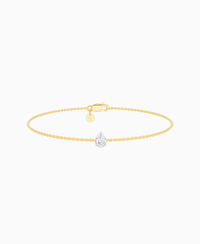 White Lab Diamond / Pear (NS) / 0.15ct / 16.5cm