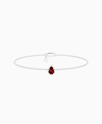 Pigeon Blood Lab Ruby / Pear (NS) / 0.3ct / 16.5cm