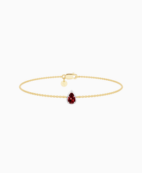 Pigeon Blood Lab Ruby / Pear (NS) / 0.3ct / 16.5cm