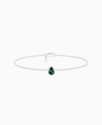 Zambian Lab Emerald / Pear (NS) / 0.3ct / 16.5cm