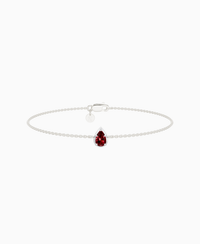 Pigeon Blood Lab Ruby / Pear (NS) / 0.3ct / 16.5cm