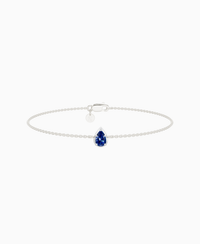 Royal Blue Lab Sapphire / Pear (NS) / 0.3ct / 16.5cm
