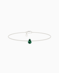 Zambian Lab Emerald / Pear (NS) / 0.3ct / 16.5cm