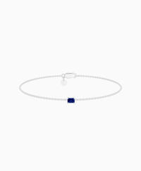 Royal Blue Lab Sapphire / Emerald (EW) / 0.15ct / 16.5cm