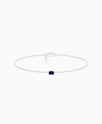 Royal Blue Lab Sapphire / Emerald (EW) / 0.15ct / 16.5cm
