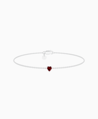 Pigeon Blood Lab Ruby / Heart (NS) / 0.15ct / 16.5cm