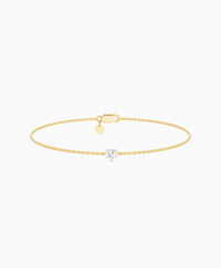 White Lab Diamond / Heart (NS) / 0.15ct / 16.5cm