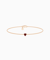 Pigeon Blood Lab Ruby / Heart (NS) / 0.15ct / 16.5cm