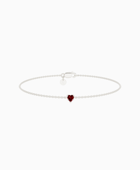 Pigeon Blood Lab Ruby / Heart (NS) / 0.15ct / 16.5cm