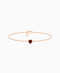 Pigeon Blood Lab Ruby / Heart (NS) / 0.3ct / 16.5cm