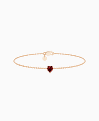 Pigeon Blood Lab Ruby / Heart (NS) / 0.3ct / 16.5cm