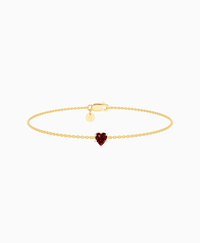 Pigeon Blood Lab Ruby / Heart (NS) / 0.3ct / 16.5cm