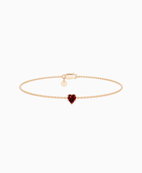 Pigeon Blood Lab Ruby / Heart (NS) / 0.3ct / 16.5cm