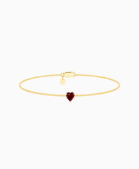 Pigeon Blood Lab Ruby / Heart (NS) / 0.3ct / 16.5cm