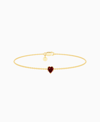 Pigeon Blood Lab Ruby / Heart (NS) / 0.3ct / 16.5cm