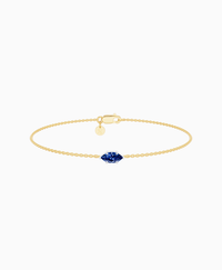 Royal Blue Lab Sapphire / Marquise (EW) / 0.3ct / 16.5cm