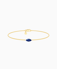 Royal Blue Lab Sapphire / Marquise (EW) / 0.3ct / 16.5cm