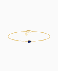 Royal Blue Lab Sapphire / Oval (EW) / 0.15ct / 16.5cm