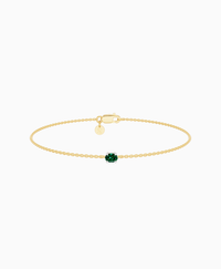 Zambian Lab Emerald / Oval (EW) / 0.15ct / 16.5cm