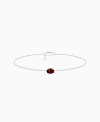 Pigeon Blood Lab Ruby / Oval (EW) / 0.3ct / 16.5cm