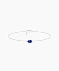 Royal Blue Lab Sapphire / Oval (EW) / 0.3ct / 16.5cm