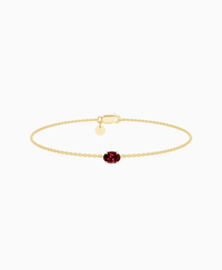 Pigeon Blood Lab Ruby / Oval (EW) / 0.3ct / 16.5cm