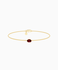 Pigeon Blood Lab Ruby / Oval (EW) / 0.3ct / 16.5cm
