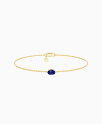 Royal Blue Lab Sapphire / Oval (EW) / 0.3ct / 16.5cm