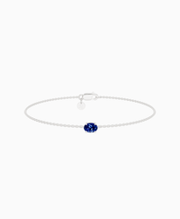 Royal Blue Lab Sapphire / Oval (EW) / 0.3ct / 16.5cm