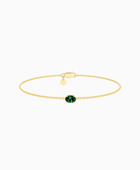 Zambian Lab Emerald / Oval (EW) / 0.3ct / 16.5cm