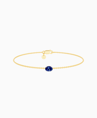 Royal Blue Lab Sapphire / Oval (EW) / 0.3ct / 16.5cm