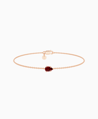 Pigeon Blood Lab Ruby / Pear (EW) / 0.3ct / 16.5cm