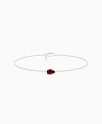 Pigeon Blood Lab Ruby / Pear (EW) / 0.3ct / 16.5cm