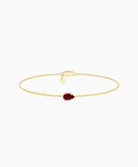 Pigeon Blood Lab Ruby / Pear (EW) / 0.3ct / 16.5cm