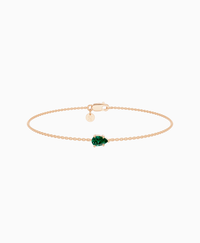 Zambian Lab Emerald / Pear (EW) / 0.3ct / 16.5cm