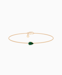 Zambian Lab Emerald / Pear (EW) / 0.3ct / 16.5cm