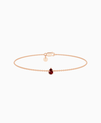 Pigeon Blood Lab Ruby / Pear (NS) / 0.15ct / 16.5cm