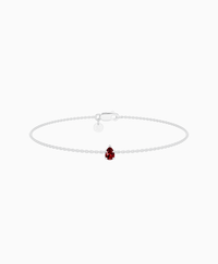 Pigeon Blood Lab Ruby / Pear (NS) / 0.15ct / 16.5cm