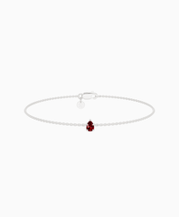 Pigeon Blood Lab Ruby / Pear (NS) / 0.15ct / 16.5cm