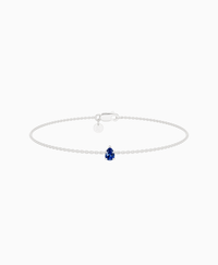 Royal Blue Lab Sapphire / Pear (NS) / 0.15ct / 16.5cm