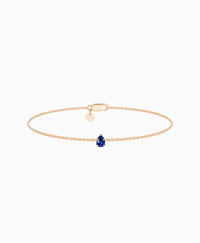 Royal Blue Lab Sapphire / Pear (NS) / 0.15ct / 16.5cm