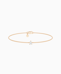 White Lab Diamond / Pear (NS) / 0.15ct / 16.5cm