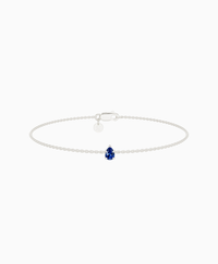 Royal Blue Lab Sapphire / Pear (NS) / 0.15ct / 16.5cm